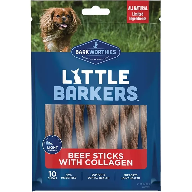 S Beef Sticks Dog Treats - 10 Count Pack