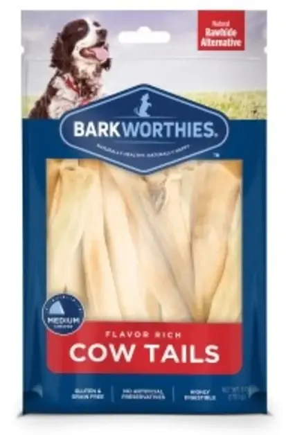All Natural Cow Tail Dog Treats, 6 Oz. - Healthy Chews