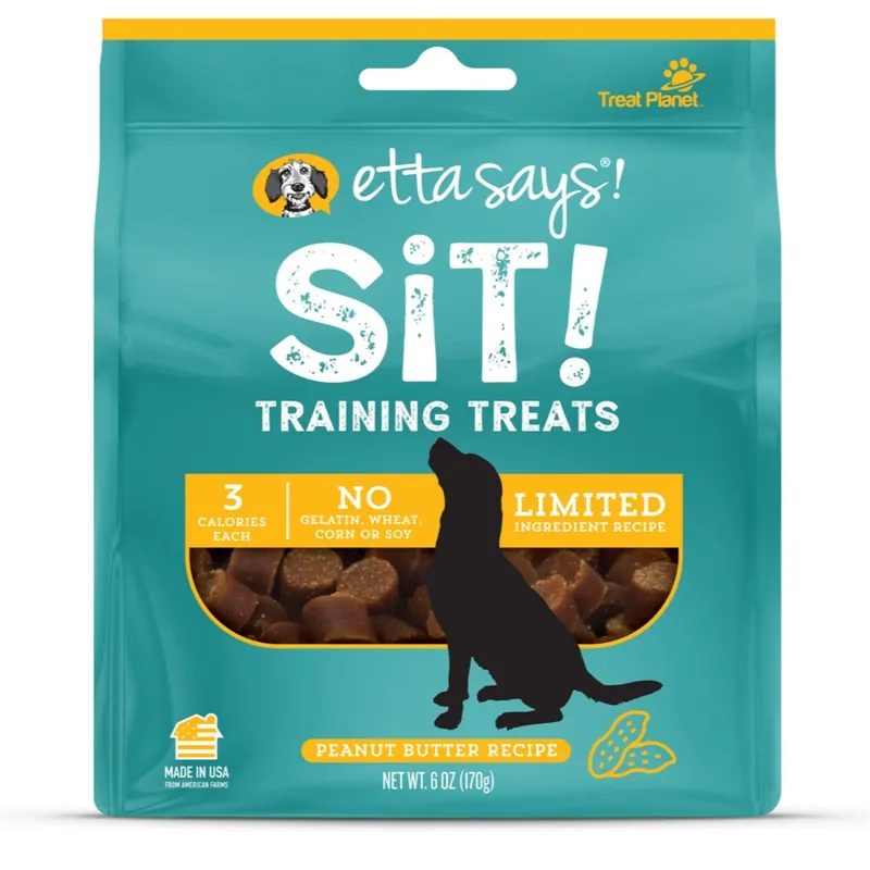 Sit! Peanut Butter Grain Free Dog Training Treats 6 Oz