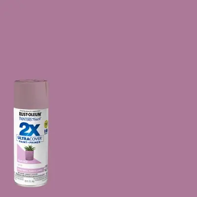 Painter‘s Touch 2x Ultra Cover Satin Spray Paint, Tulip Field, 12-oz.