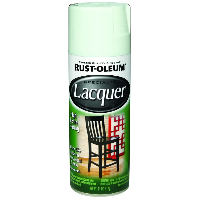 Specialty Lacquer Spray Paint, White Gloss, 11-oz.