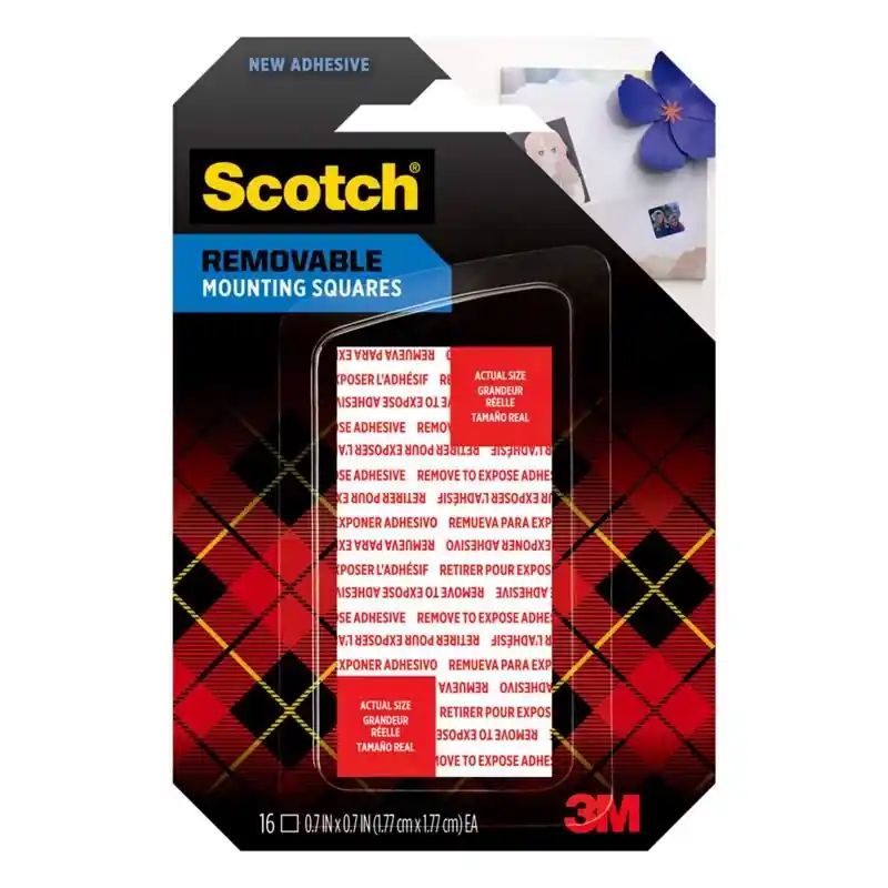 0.7 In. L X .7 In. W Double-sided Mounting Squares
