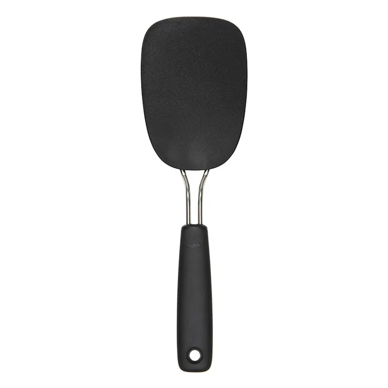 Food Turner, Flexible, Large Black Nylon