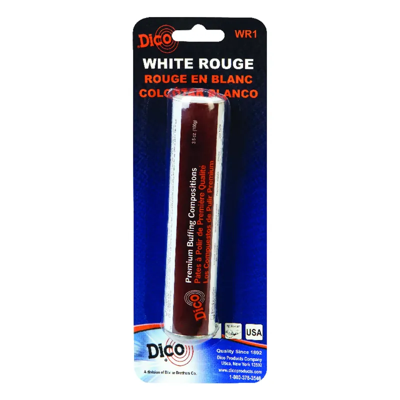 White-rouge Buffing Compound 4 Oz. For Polishing And Scratch Removal