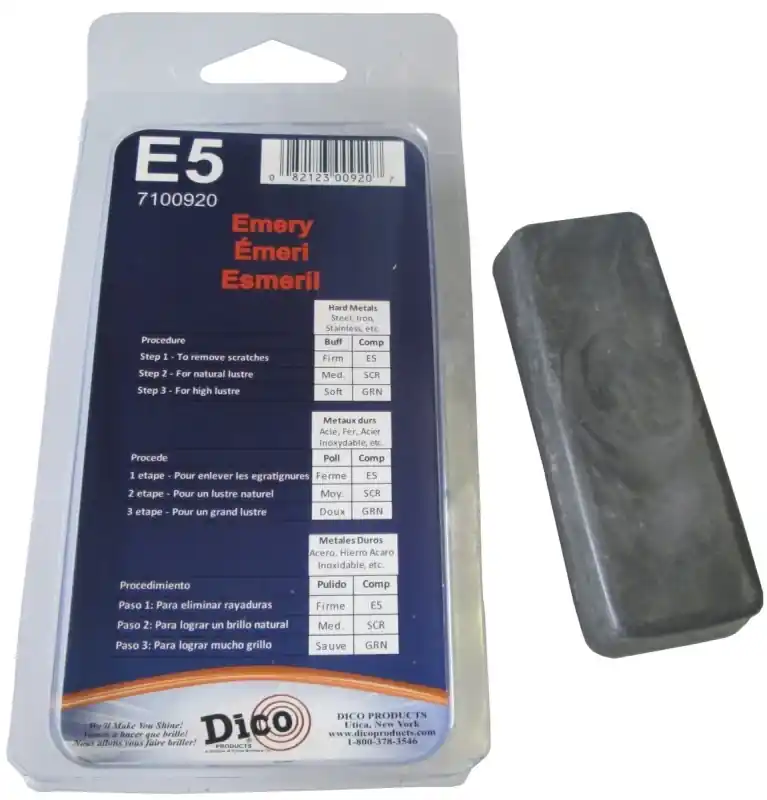 Emery Buffing Compound 4 Oz. - High-grade Polishing Solution For Metals