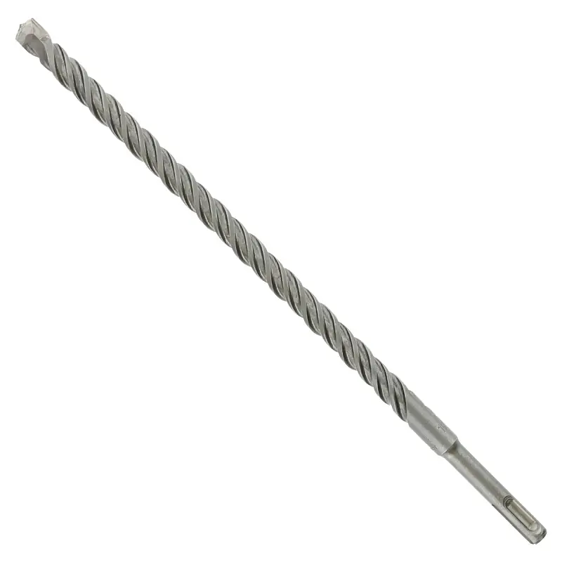 1/2 In. X 12 In. L Carbide Tipped 2-cutter Hammer Drill Bit Sds-plus Shank 1 Pk