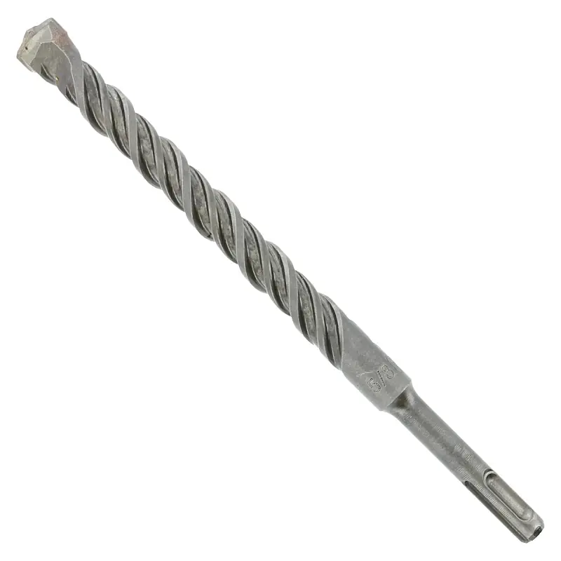 5/8 In. X 8 In. L Carbide Tipped 2-cutter Hammer Drill Bit Sds-plus Shank 1 Pk