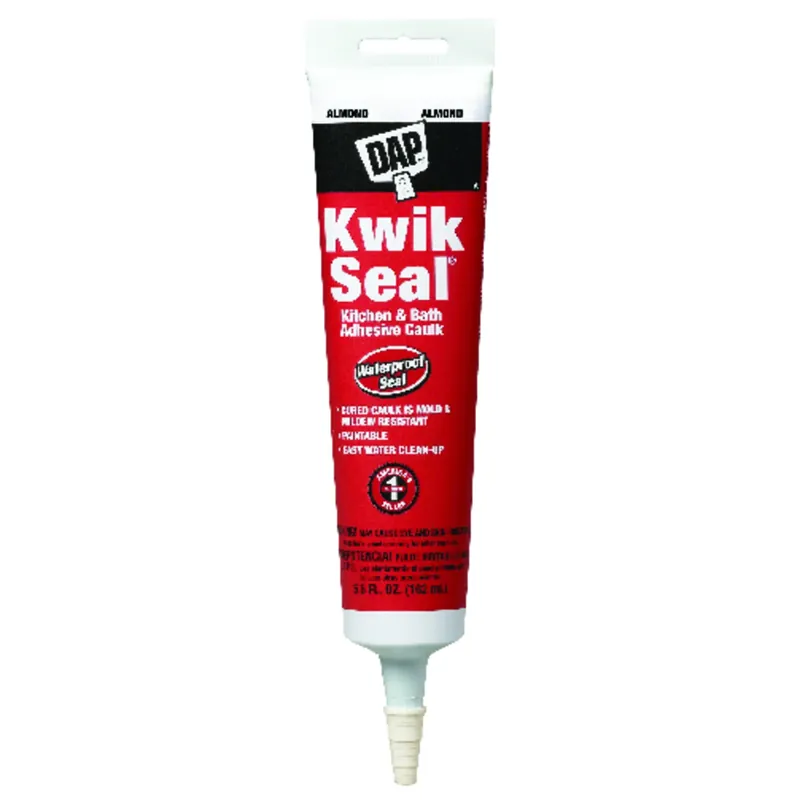Kwik Seal Tub/tile Caulk, Almond, 5.5-oz.