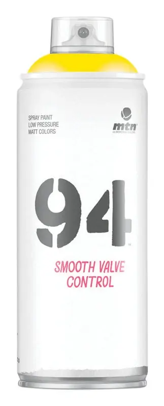 94 Matte Light Yellow Spray Paint 400 Ml