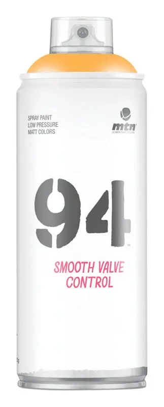 94 Matte Medium Yellow Spray Paint 400 Ml