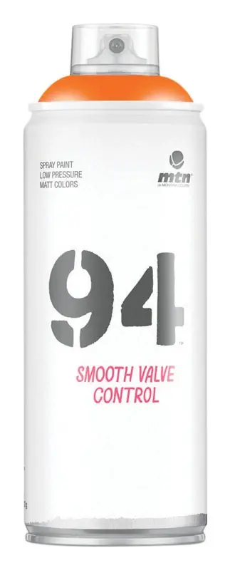94 Matte Kalani Orange Spray Paint 400 Ml