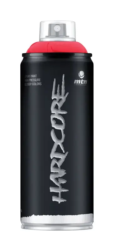 Hardcore Gloss Madrid Red Spray Paint 11 Oz - All Purpose Indoor/outdoor Use
