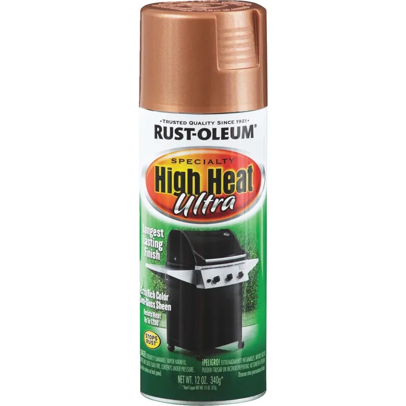 Specialty Semi-gloss Aged Copper Ultra High Heat Spray 12 Oz