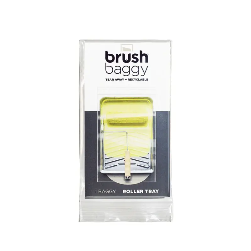 17.75 In. W X 20.75 In. L Clear Polypropylene Paint Tray Baggy