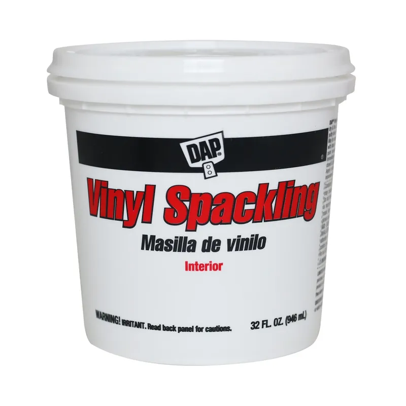 Vinyl Spackling Paste, Qt.