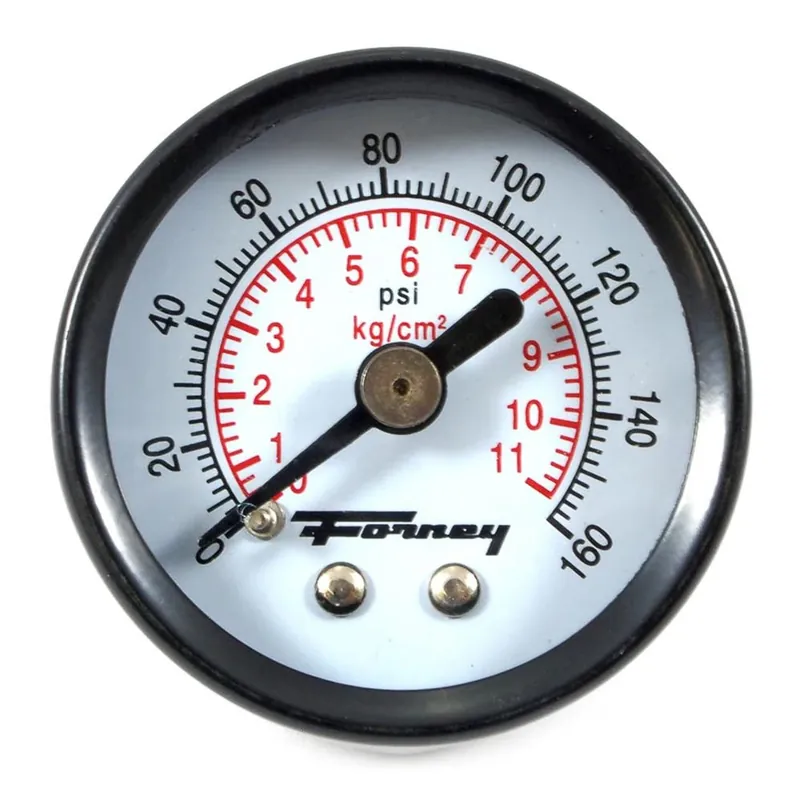 Plastic Rear Mount Air Pressure Gauge 1-1/2 In. Npt 160 Psi Model 75565