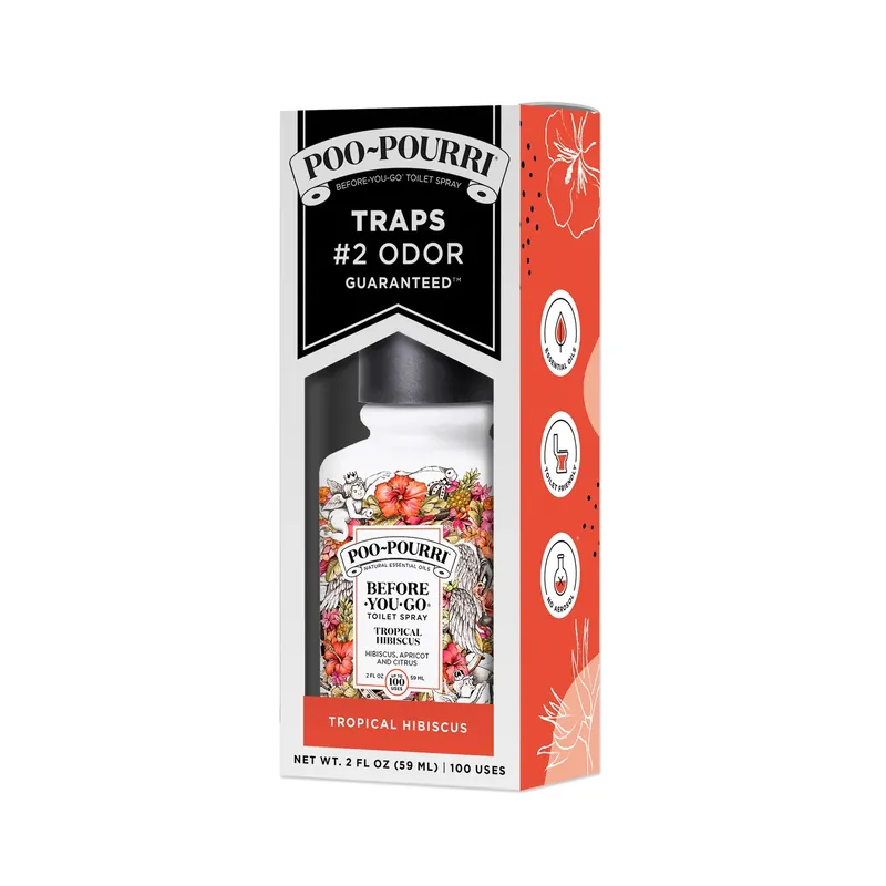 Tropical Hibiscus Scent Odor Eliminator 2 Oz Liquid