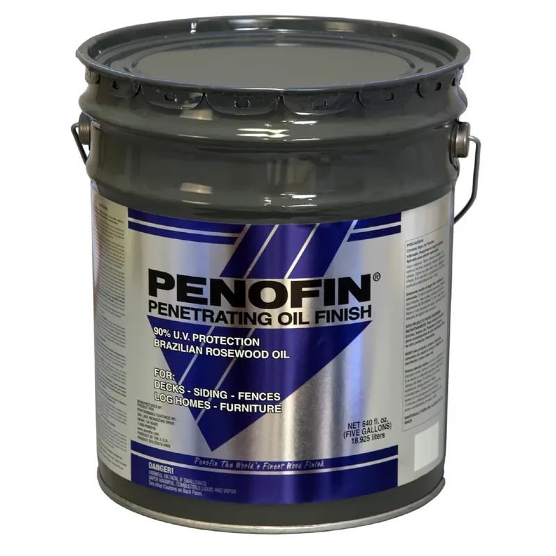 Transparent Matte Chestnut Oil-based Penetrating Wood Stain 5 Gal