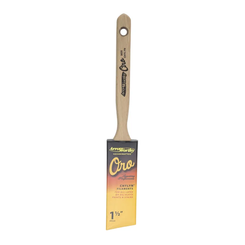 Oro 1-1/2 In. Angle Chylyn Paint Brush - Model 3820-1.5
