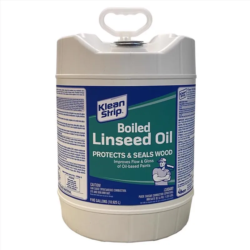 5 Gallon Transparent Clear Oil-based Boiled Linseed Oil - Model Clo45