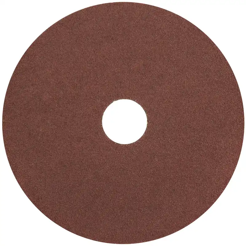 5 In. Aluminum Oxide Center Mount F226/f240 Fiber Disc 80 Grit Coarse 25 Pk