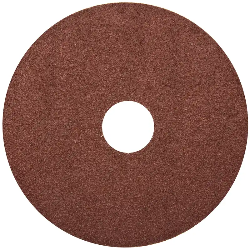 4.5 In. Aluminum Oxide Center Mount Fiber Disc 24 Grit Extra Coarse 25 Pk