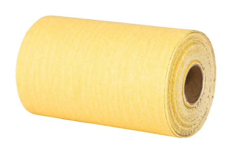 Stick & Sand 360 In. L X 4-1/2 In. W 120 Grit Aluminum Oxide Adhesive Back Sheet Roll 1 Pk