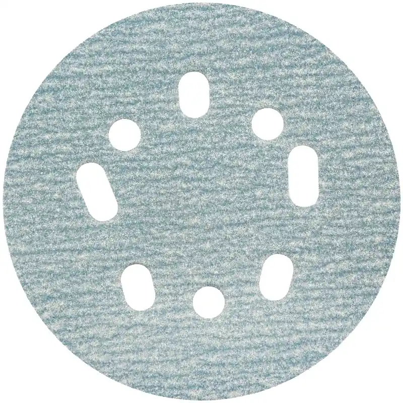 Prosand 5 In. Ceramic Alumina Hook And Loop Sanding Disc 120 Grit Medium 50 Pk