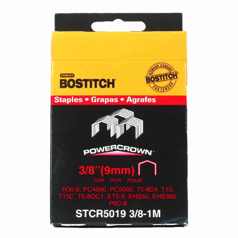 Stcr-style 7/16 In. W X 3/8 In. L 18 Ga. Power Crown Staples 1000 Pk