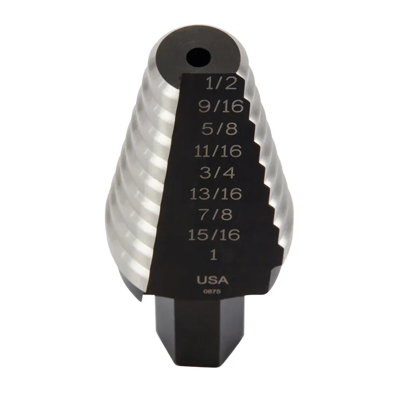 Unibit 6 In. L High Speed Steel Step Drill Bit With Square Shank