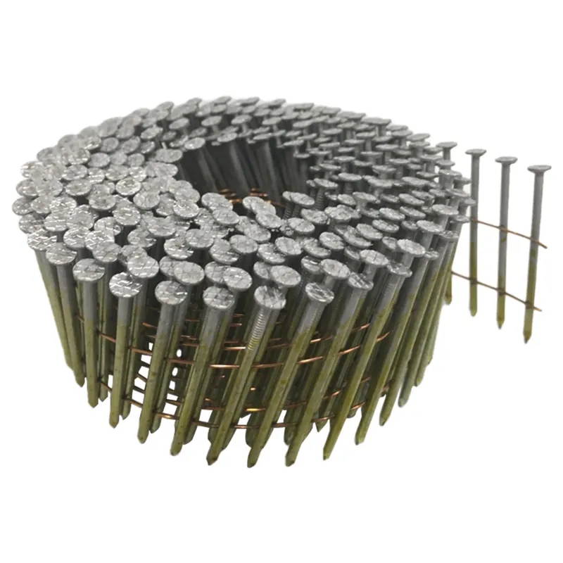 2 In. L Wire Coil Electro Galvanized Siding Nails 16 Deg 3600 Pk