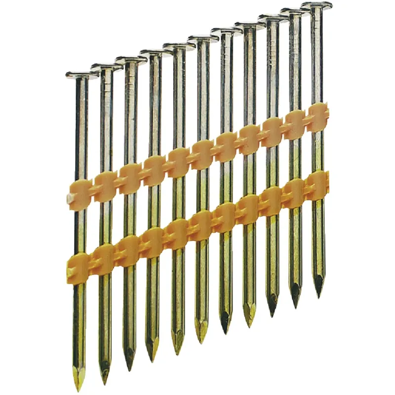Grip-rite 2 In. L X .113 Ga. Plastic Strip Hot-dip Galvanized Framing Nails 21 Deg 1000 Pk
