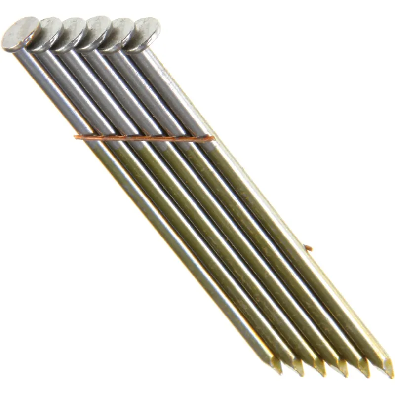 Grip-rite 3 In. L Angled Strip Bright Framing Nails 28 Deg 1000 Pk