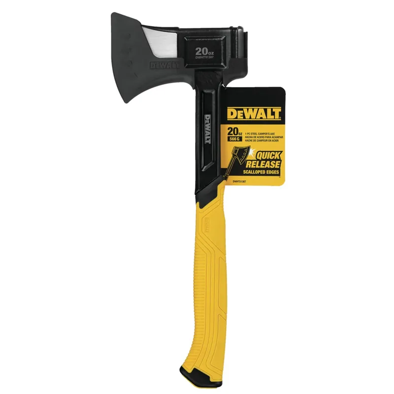 20 Oz Steel Camper‘s Axe With Steel Handle, 14 In. Length