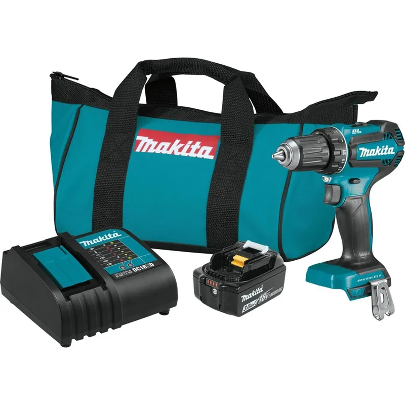 Lxt Cordless Driver-drill Kit, 1/2-in., Brushless Motor, 18-volt Lithium-ion Battery