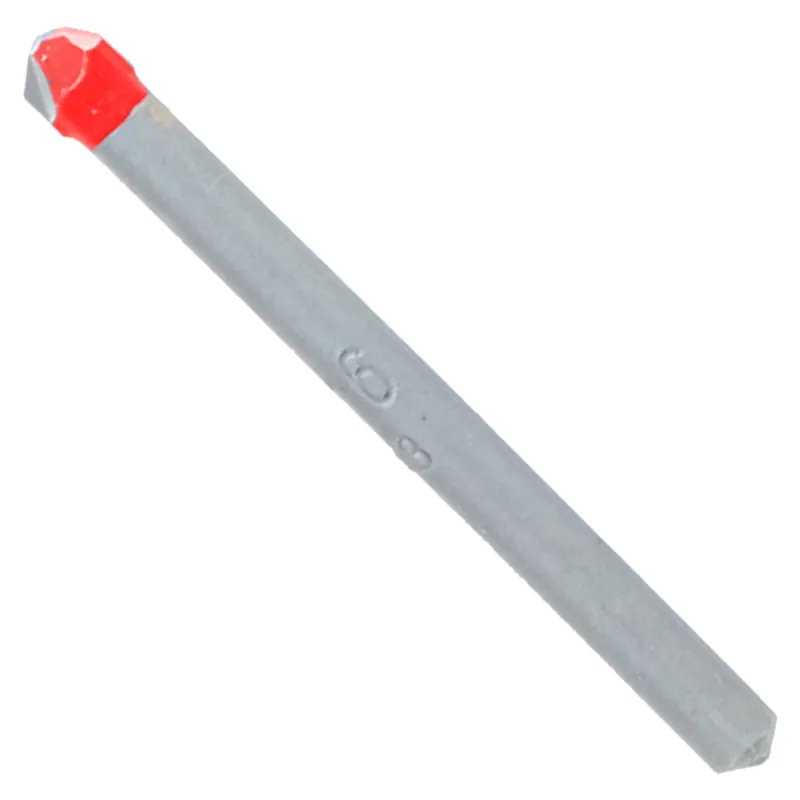 3/16 In. X 2 In. L Carbide Tipped Tile And Stone Drill Bit 3-flat Shank 1 Pk