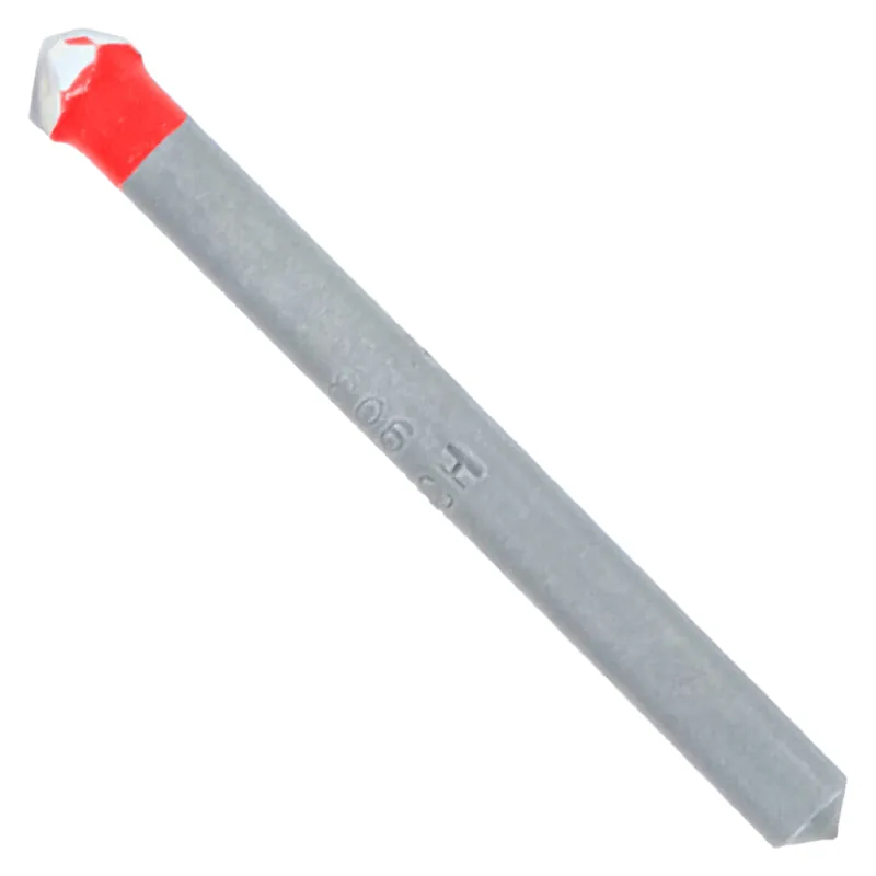 1/4 In. X 2-1/4 In. L Carbide Tipped Tile And Stone Drill Bit 3-flat Shank 1 Pk