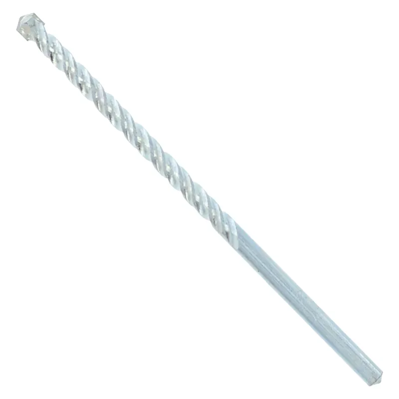 3/16 In. X 4 In. L Carbide Tipped Masonry Drill Bit Straight Shank 1 Pk