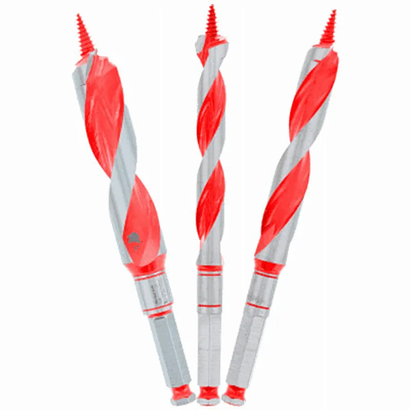Auger Bit Set, Self-feeding Dura-tip, 3-pc.