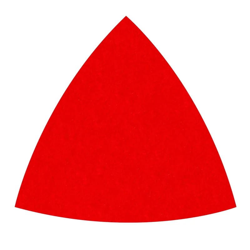 3-1/2 In. Ceramic Blend Hook And Lock Triangle Sanding Sheets 80 Grit Coarse 10 Pk