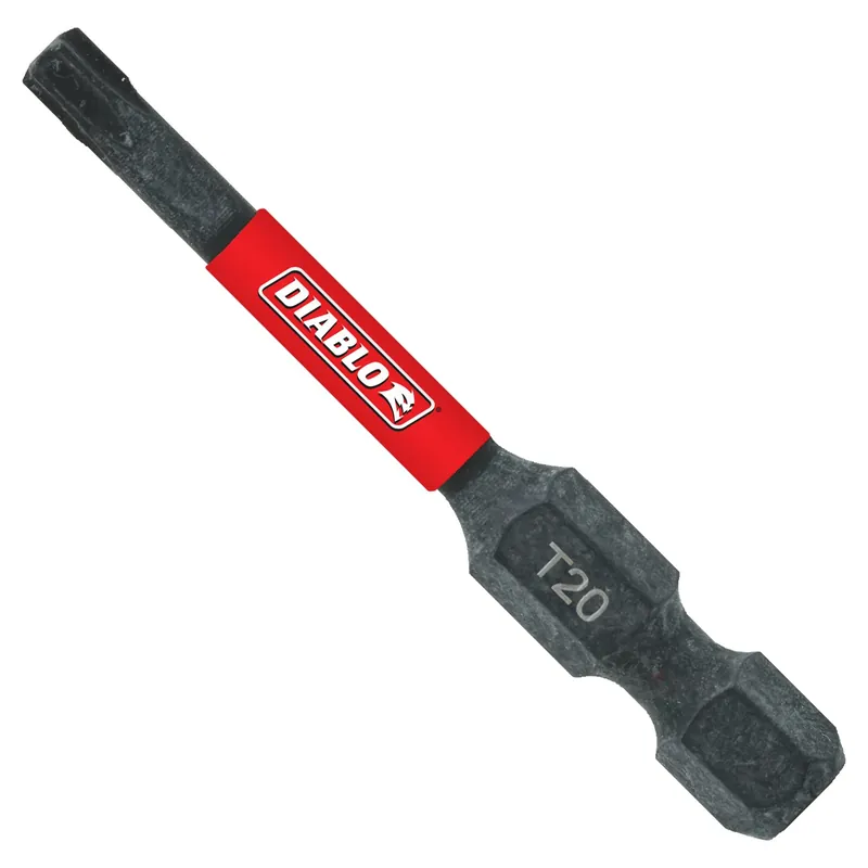 Torx 20 X 2 In. L Driver Bit Black Oxide 5 Pk