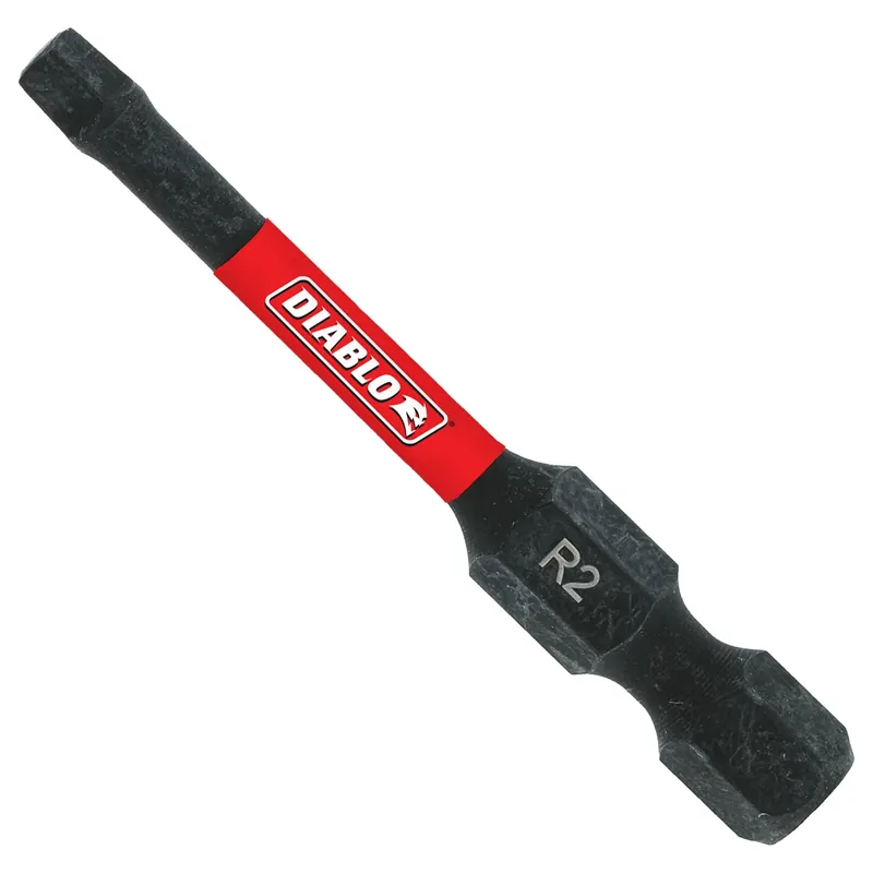 Square 2 X 2 In. L Driver Bit Black Oxide 5 Pk