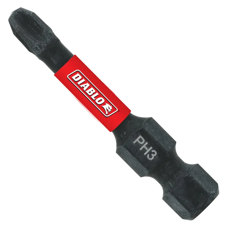 Phillips 3 X 2 In. L Driver Bit Black Oxide 5 Pk