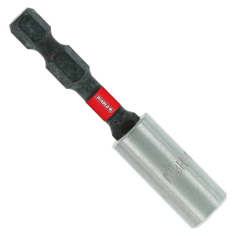 Hex 2-3/8 In. L Magnetic Bit Holder Black Oxide 1 Pk