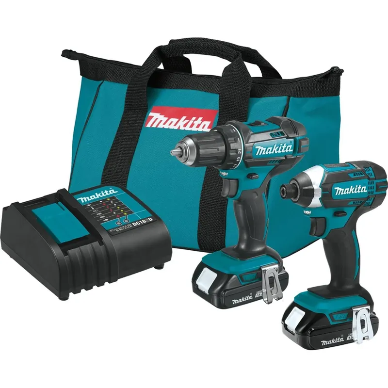 Lxt Compact Cordless 2-pc. Combo Kit, 1/2-in. Driver-drill & Impact Driver, 18-volt Lithium-ion Battery