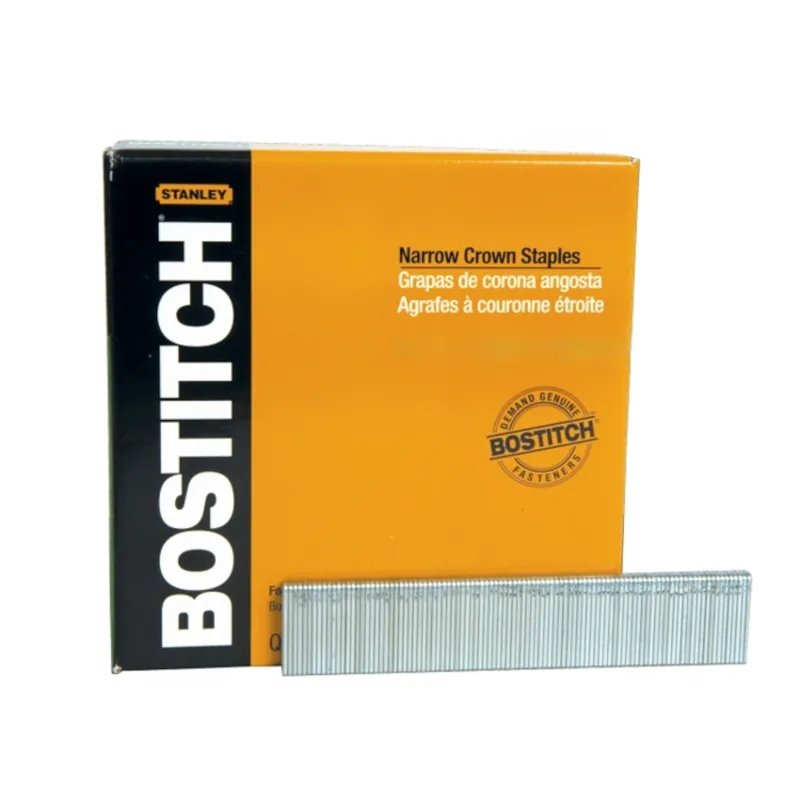 Sx 7/32 In. W X 1-3/16 In. L 18 Ga. Narrow Crown Staples 3000 Pk