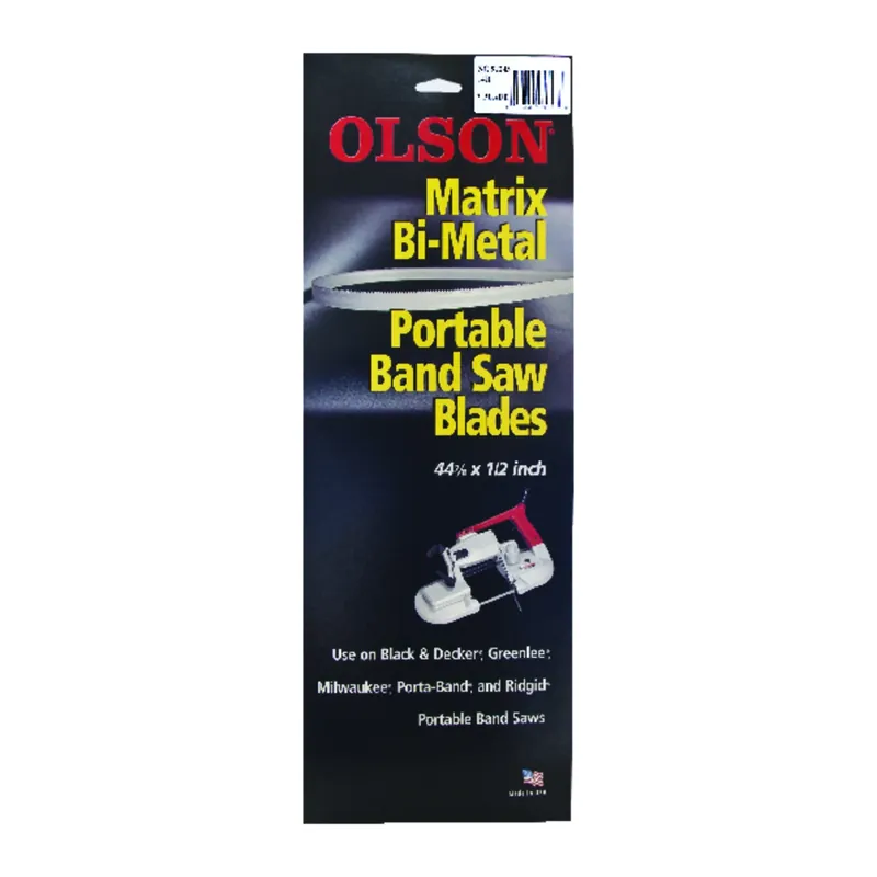 44.9 In. L X 0.5 In. W Bi-metal Portable Band Saw Blade 14 Tpi Regular Teeth 3 Pk