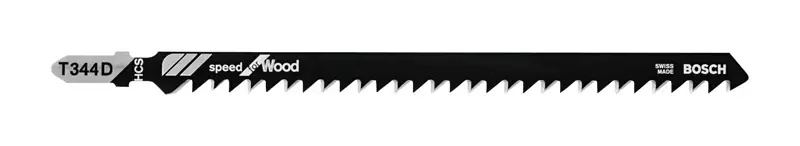 6 In. High Carbon Steel T-shank Side Set And Ground Jig Saw Blade 6 Tpi 5 Pk