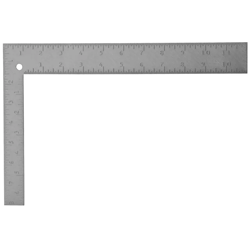 45-912 12 In. L X 8 In. H Steel Carpenter‘s Square