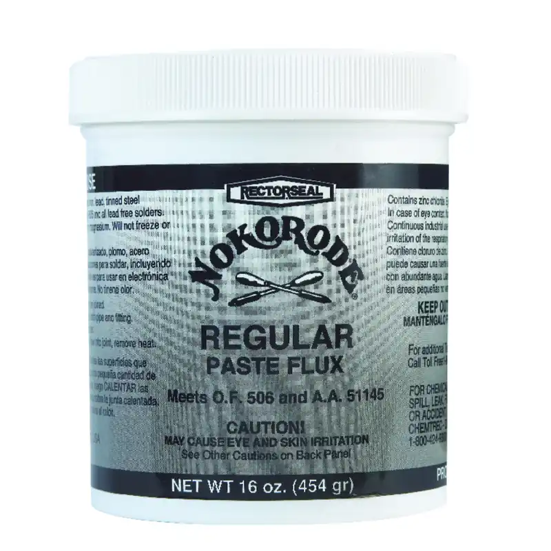 Nokorode Regular Paste Flux, 16 Oz.